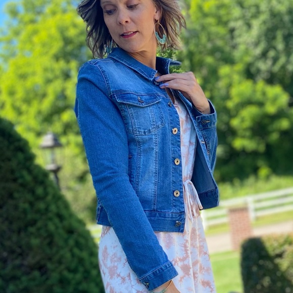 LAST! Small Town Charmer Denim Jacket - Picture 2 of 6